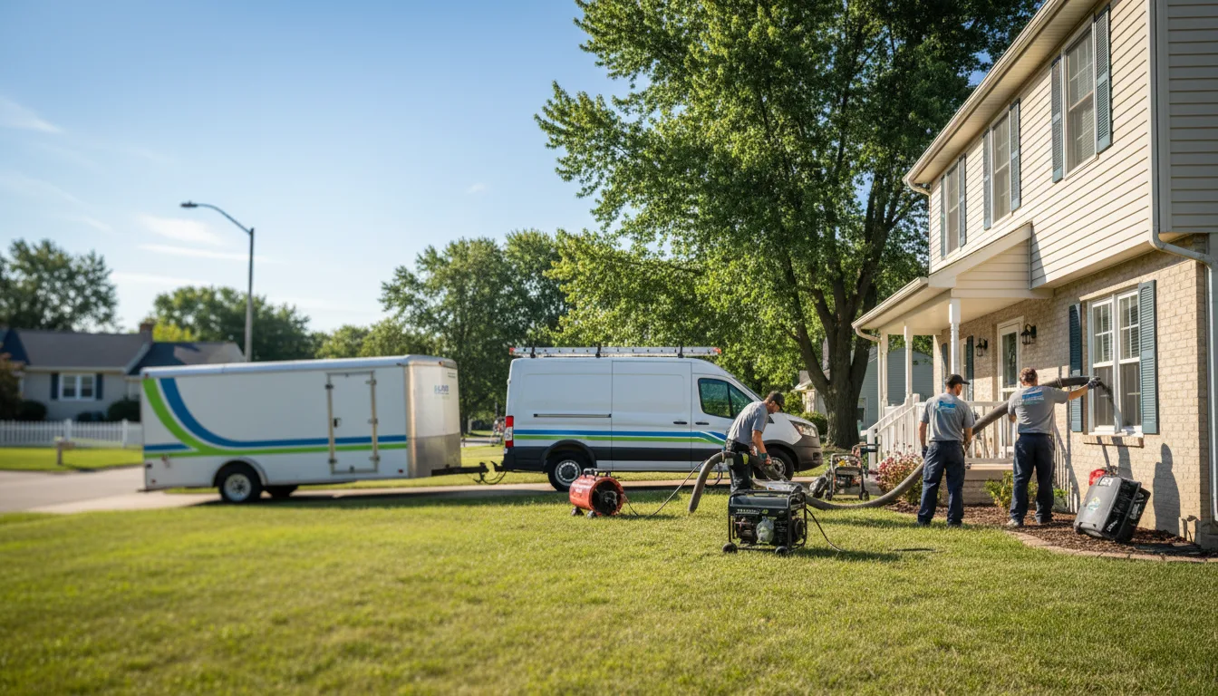 Flooded Basement Restoration And Cleanup With Repair in Appleton City, MO near me